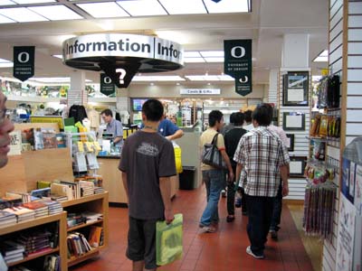 UOのブックストア
